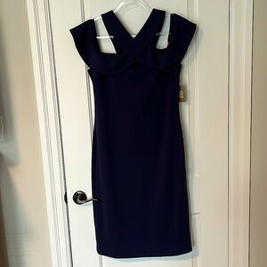 New, never worn Navy blue Rachel Roy dress